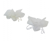 Fazzoletto Pizzo Tulle Quadrato Pz 10 Bomboniere Matrimonio Fai Da Te