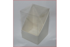 10 Scatole 11x11x16 Duo Trasparente