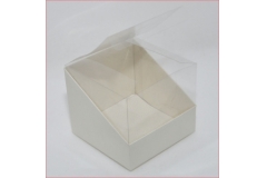 10 Scatole 12x12x10 Duo Trasparente