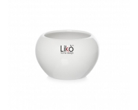 Bolo Ceramica D 9,5 H 6 Decorazione Addobbi Composizione Floreale