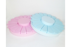 Torta Pizzo Rosa/celeste 18 Più 1