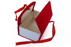 Bauletto Laurea Rosso Con Fiocco Pz 1