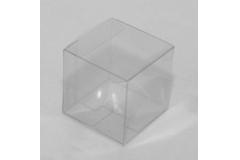 10 Miniastuccio Trasparente 5x5x5 Cm