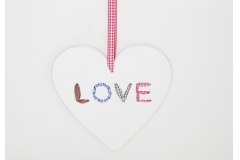 Cuore Legno Love Cm 18