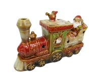 Treno di Natale Porcellana Led Decorazione