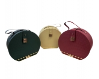 Scatola Borsa Regalo Tonda Colorata Festa Della Mamma Decorazioni Composizioni