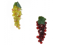 Grappolo Uva Media Artificiale Chicchi Grandi Colorata Composizione Floreale Addobbi Autunno