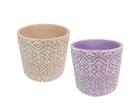 Vaso Decorato D. 12 Composizione Floreale Fioristi Interni Casa