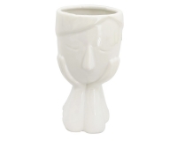Vaso Viso Design D 10 H 20 Decorazione Interni Casa Piante Fiori Creativo