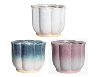 Vaso Smerlato D 14 H 13 Decorazioni Primavera Pasqua