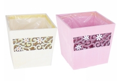 Cachepot Legno Traforato S/3