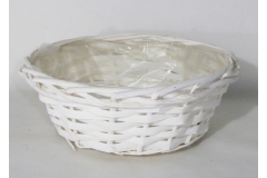 Cesto Tondo Bianco D. 21