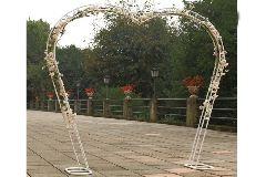 Arco Cuore 210x250 Cm In Metallo Decorazione Matrimonio Fioristi