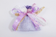 Bomboniera Sacchetto Piccolo Pick Fiore E Lavanda Wedding