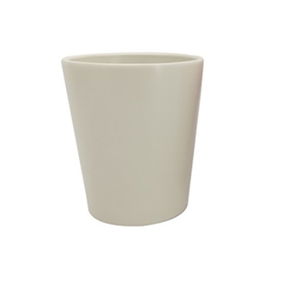 Vaso Liscio Orchidea D 14 H 16 Decorazione Composizione Floreale
