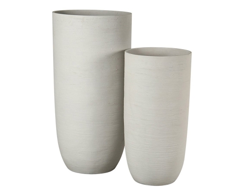 Vaso Sand Fiber S/2 D. 40 H. 80 D. 50 H. 100 Fioristi Addobbi Floreali