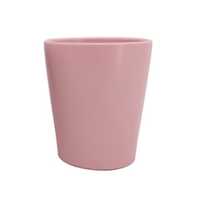 Vaso Liscio Orchidea D 14 H 16 Decorazione Composizione Floreale