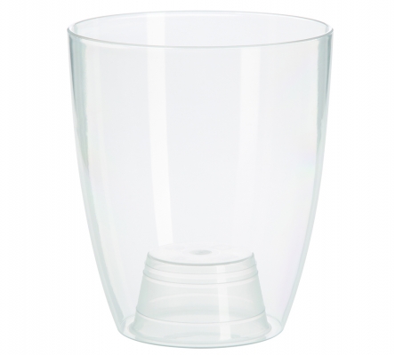 Vaso Crystal D 13 Pvc Trasparente Composizione Floreale Fioristi