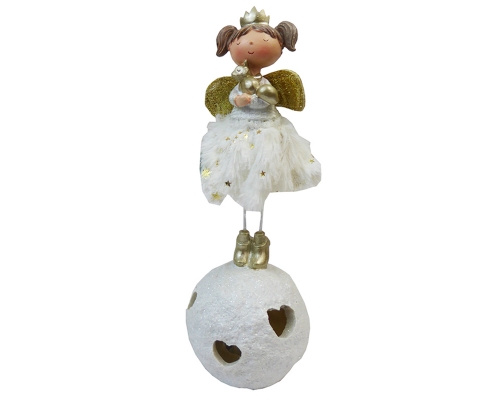 Bimba Sfera Luce Cm 23,4 Decorazioni Addobbi Natale
