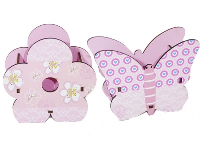 Scatolina Farfalla/fiore S/2