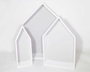 Espositore Legno Casa S/3