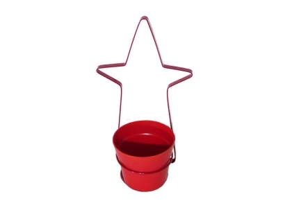 Vaso C/stella Metallo