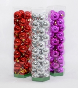 30 Palle Natalizie Sfere Per Albero Di Natale 5 Cm