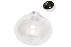 Pz 4 Palle Plastica Natale Trasparente D.10 Cm Decorazioni Albero Di Natale