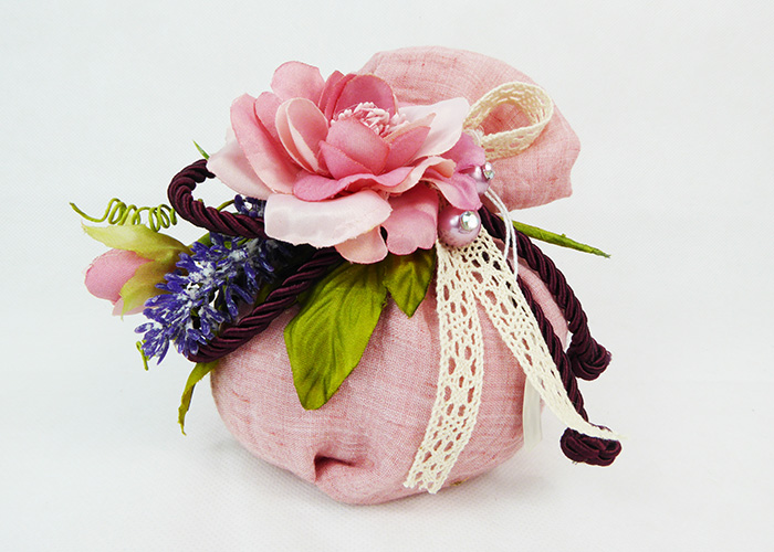 Bomboniera Sacchetto Rosa Grande Pick Fiore Lavanda Wedding