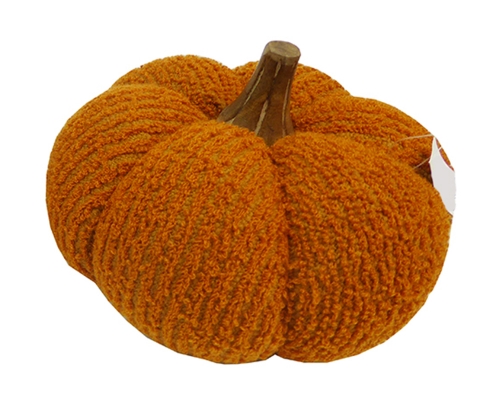 Zucca Tessuto 20x20x15 Addobbi Decorazione Halloween