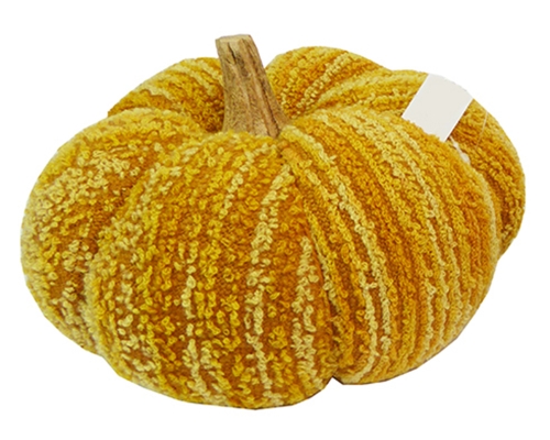 Zucca Tessuto 15x15x13 Addobbi Decorazione Halloween